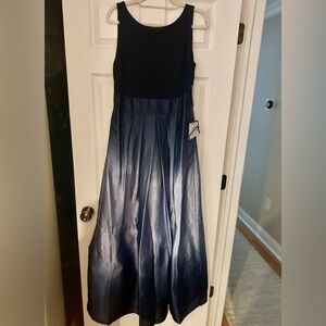 SLNY Midnight Blue Formal Kids Dress